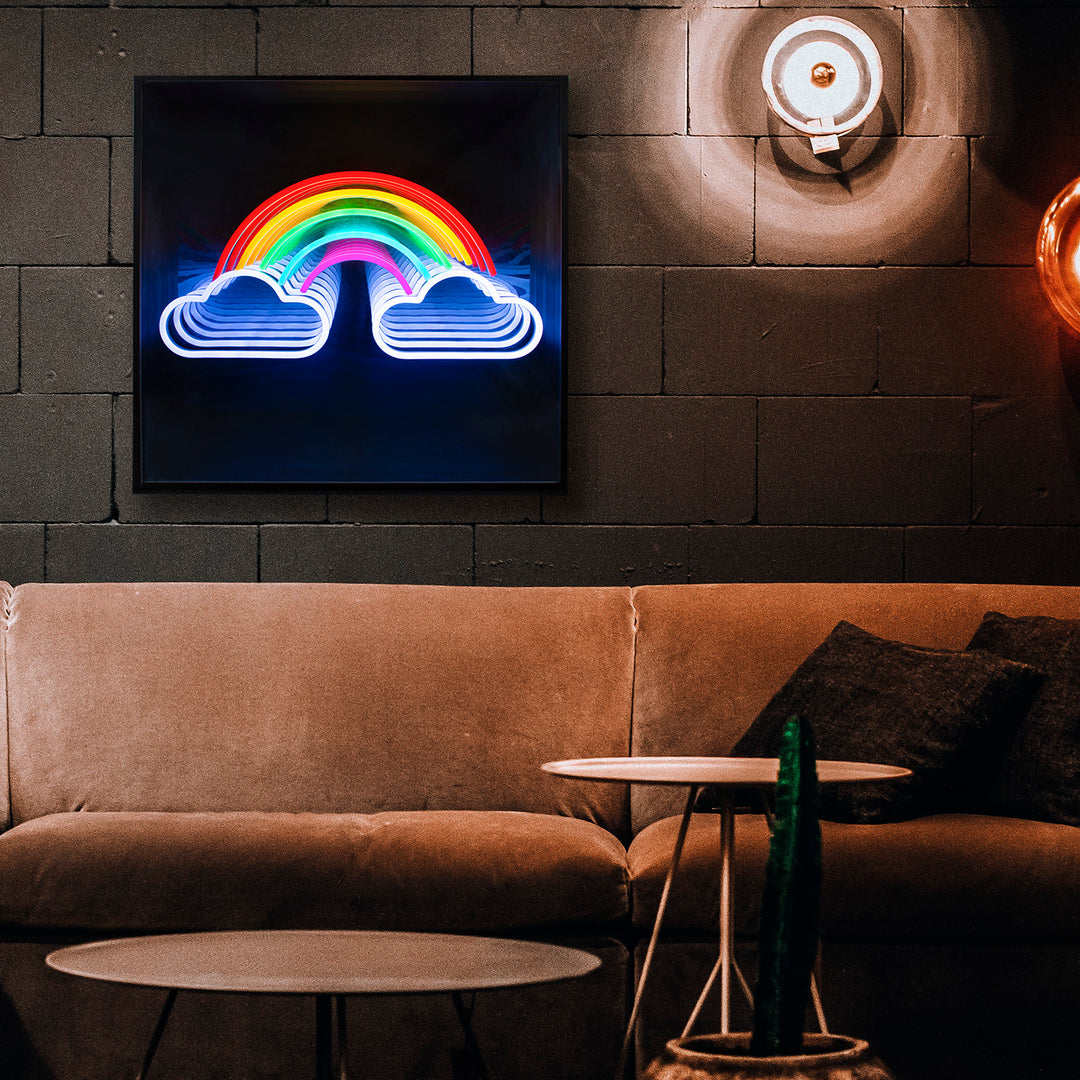 "Rainbow" 3D Infinity LED Neon Sign