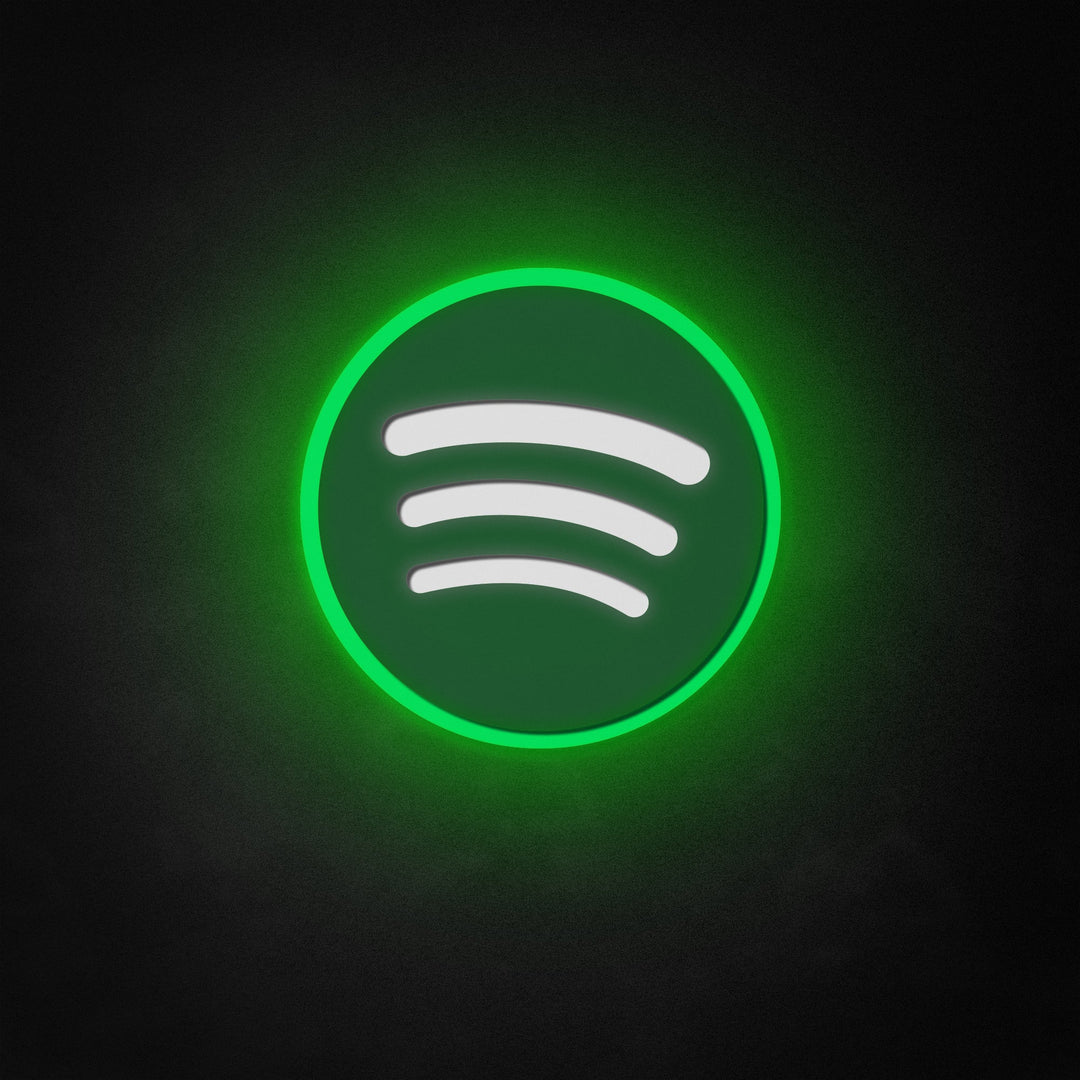 "Spotify Logo" Neon Like Sign