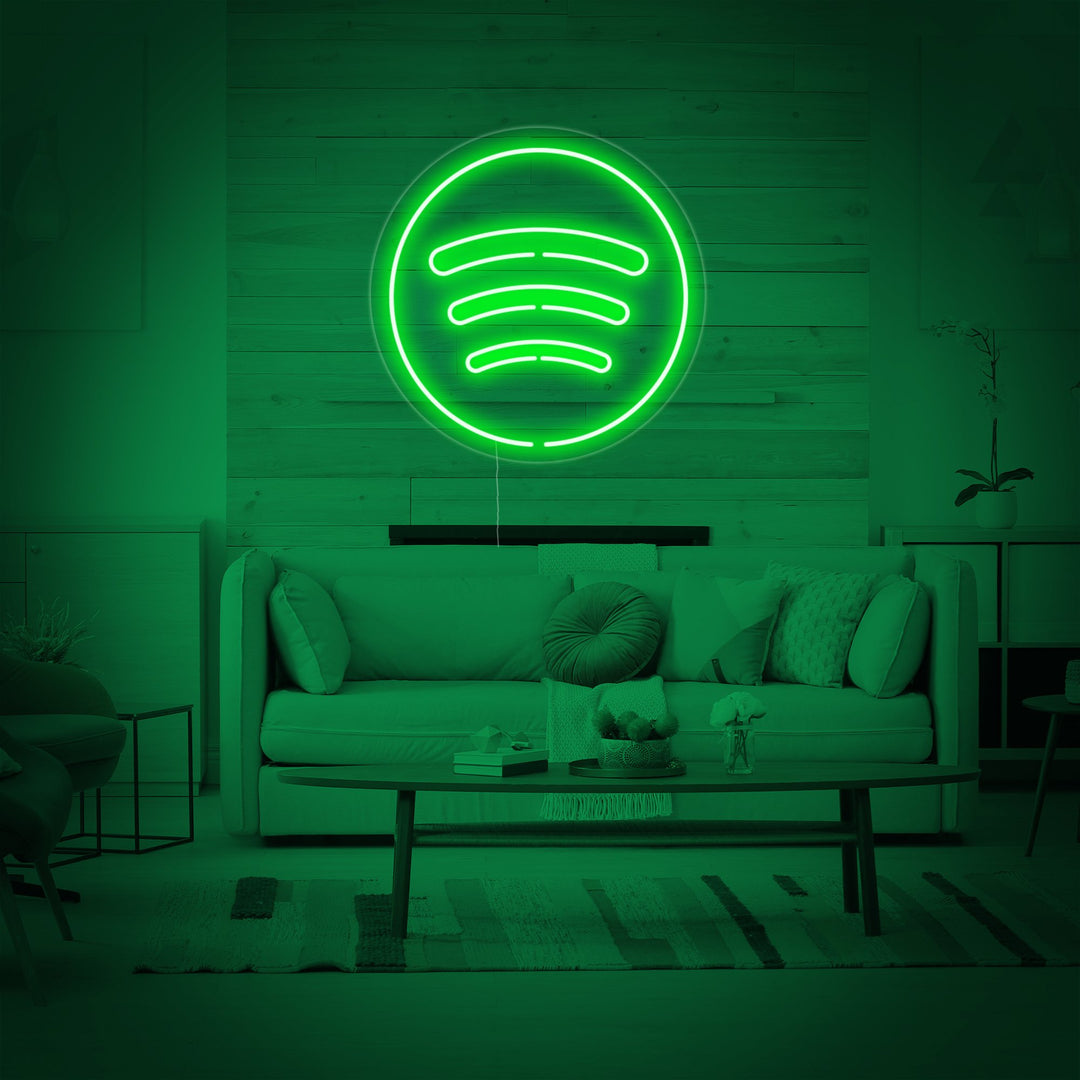 Spotify Logo Neon Sign - HAPPYNEON