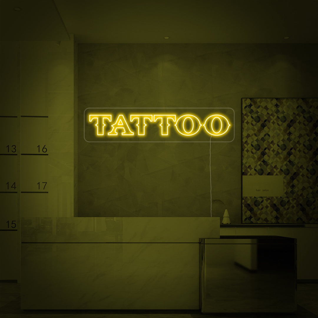 "Tattoo" Neon Sign