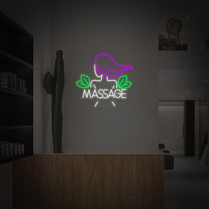 "Thai Massage Beauty Salon" Neon Sign