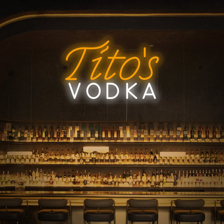 "Titos VODKA" Neon Sign