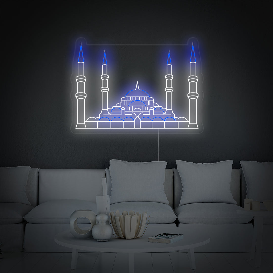 "Turkey Mosque" Neon Sign