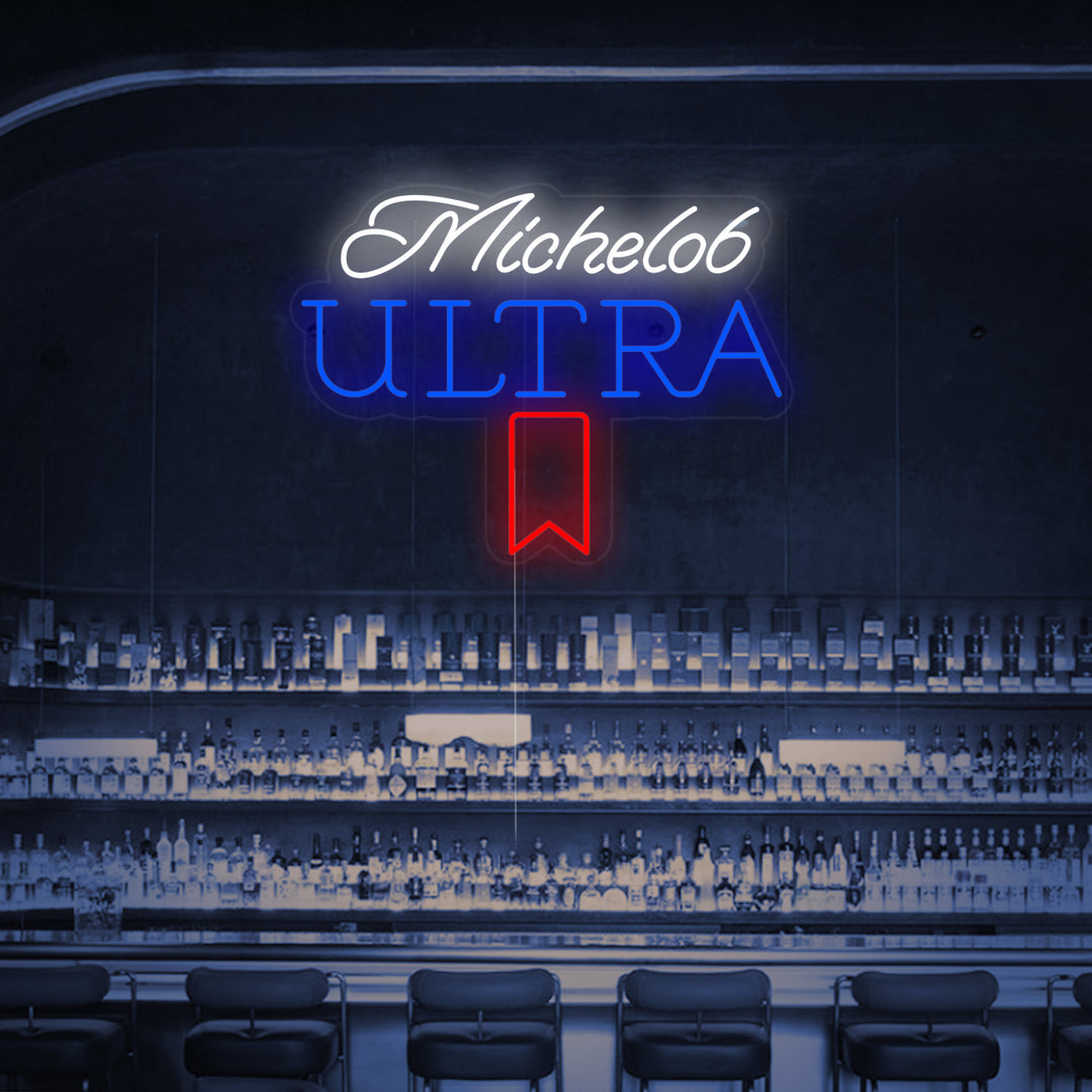 Vintage Michelob Ultra Neon Sign