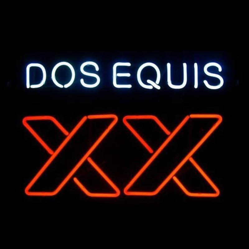 "Xx Dos Equis" Neon Sign