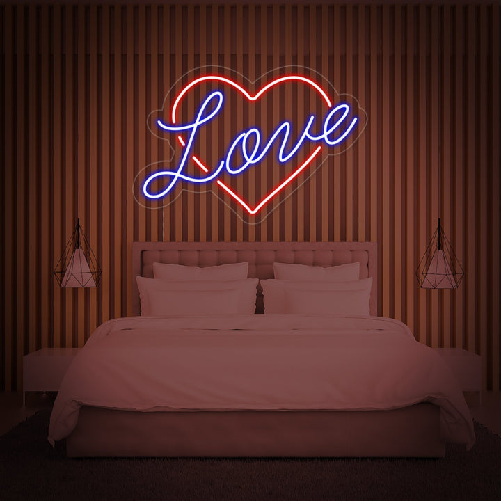"Love Heart" Neon Sign