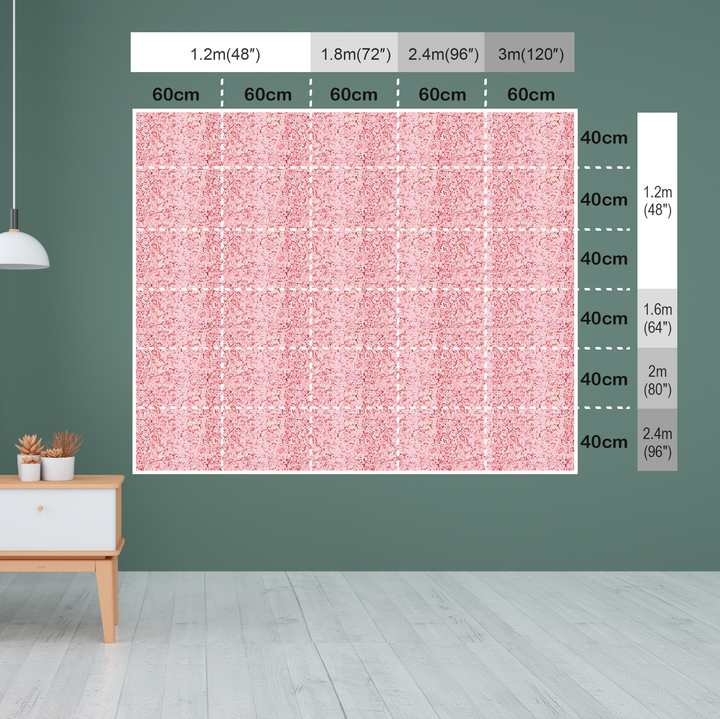 Pink and Champagne Rose Flowers Wall, Rose Flowers Backdrop