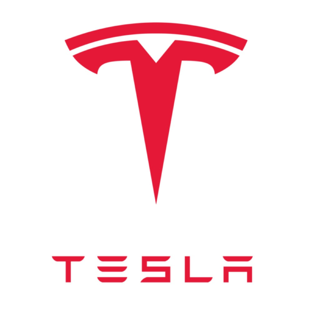 Tesla logo reference for a custom neon sign